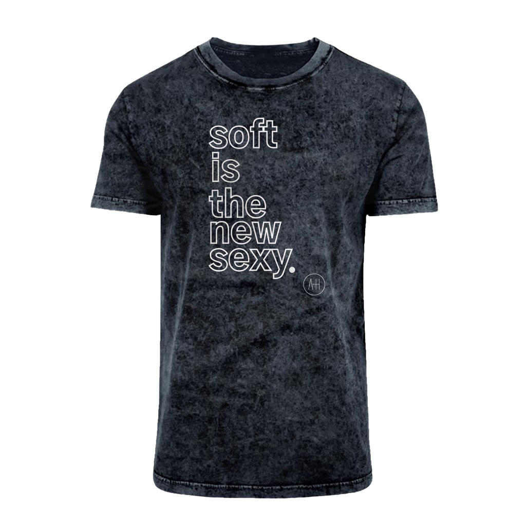 Soft Soft Is The New Sexy - Acid Washed T-Shirt
