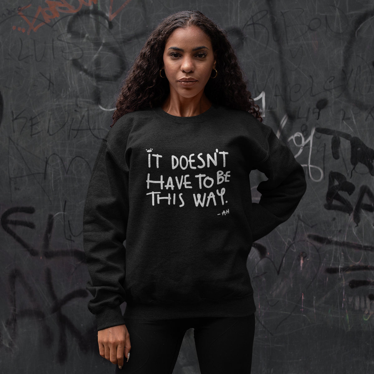 IDHTBTW Crew Sweatshirt (NEW DESIGN)