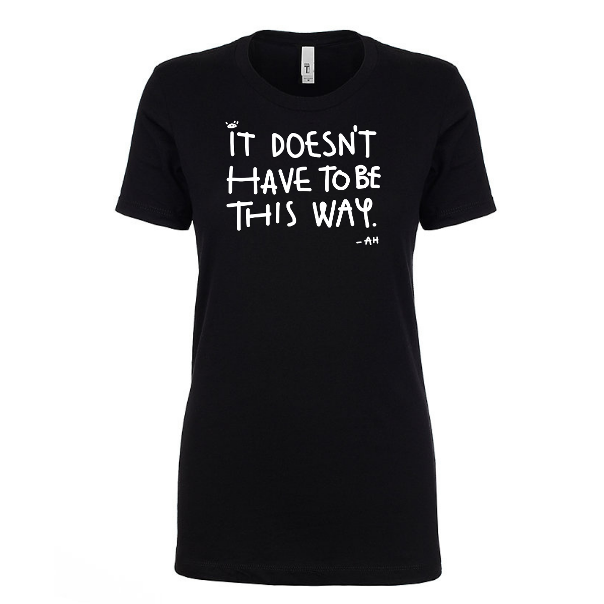 IDHTBTW Womens Tee (Black)