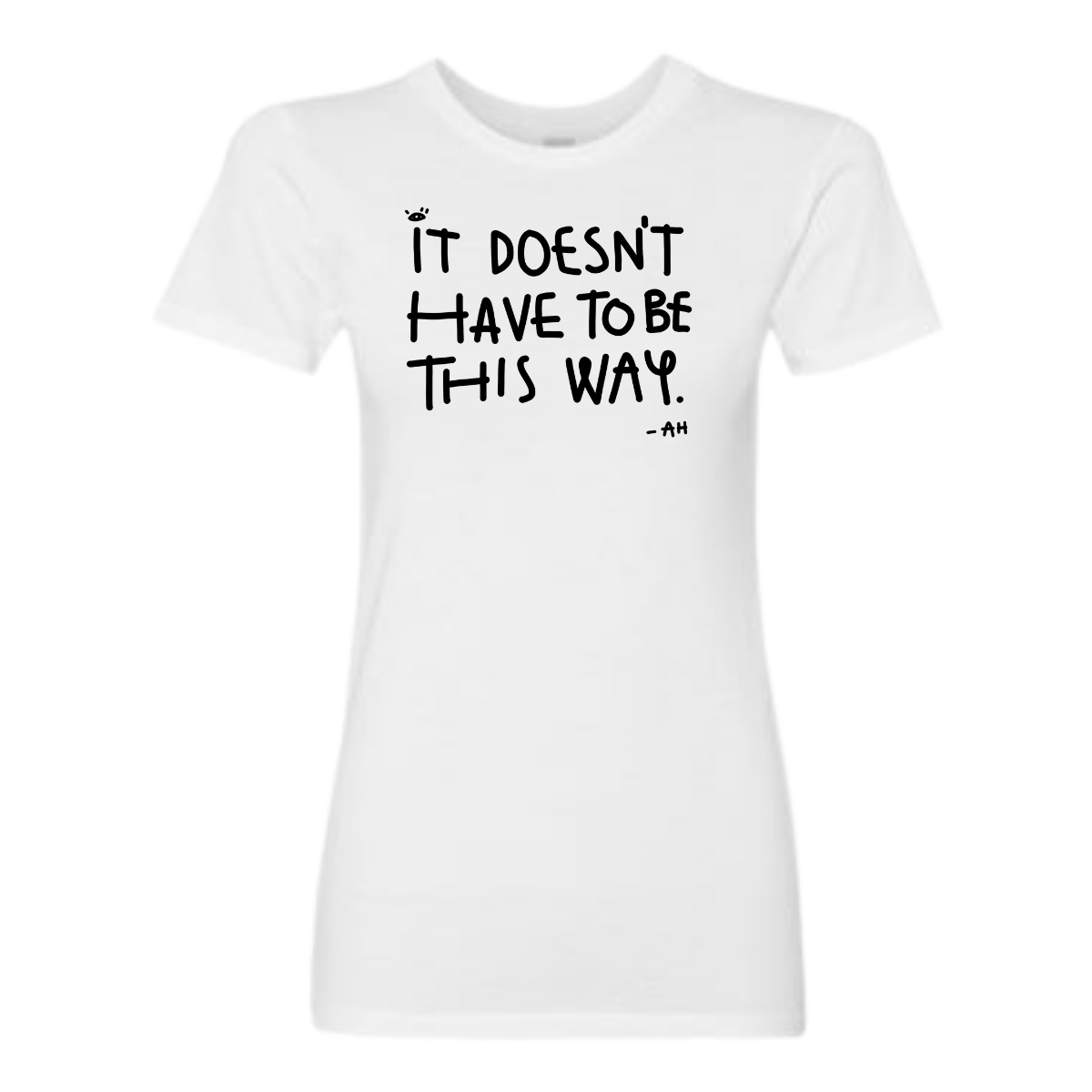 IDHTBTW Womens Tee (White)