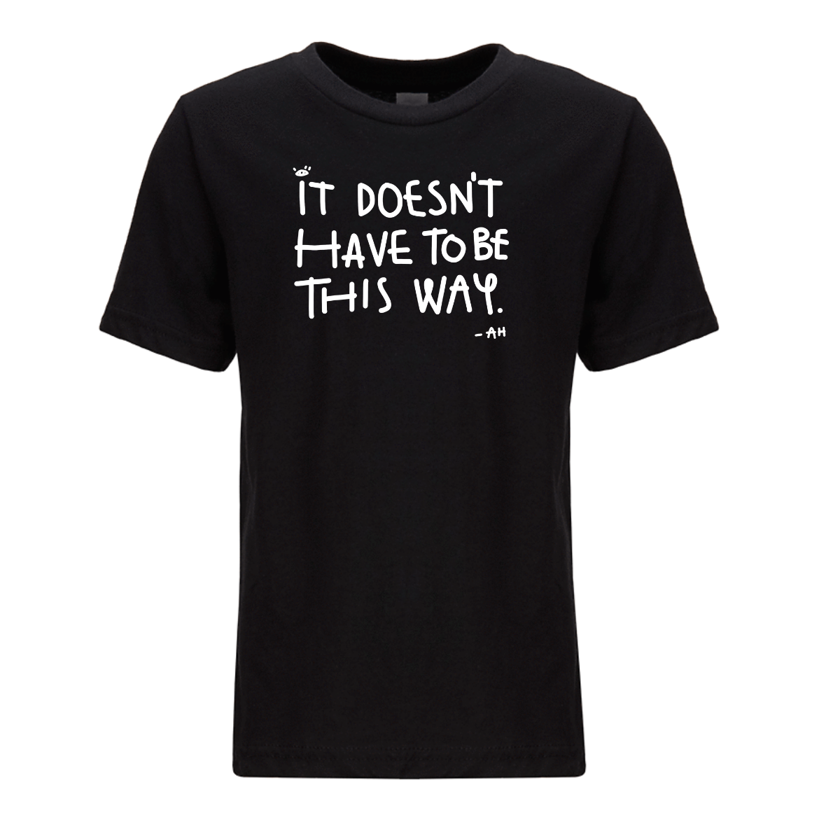 IDHTBTW Youth Tee (Black)