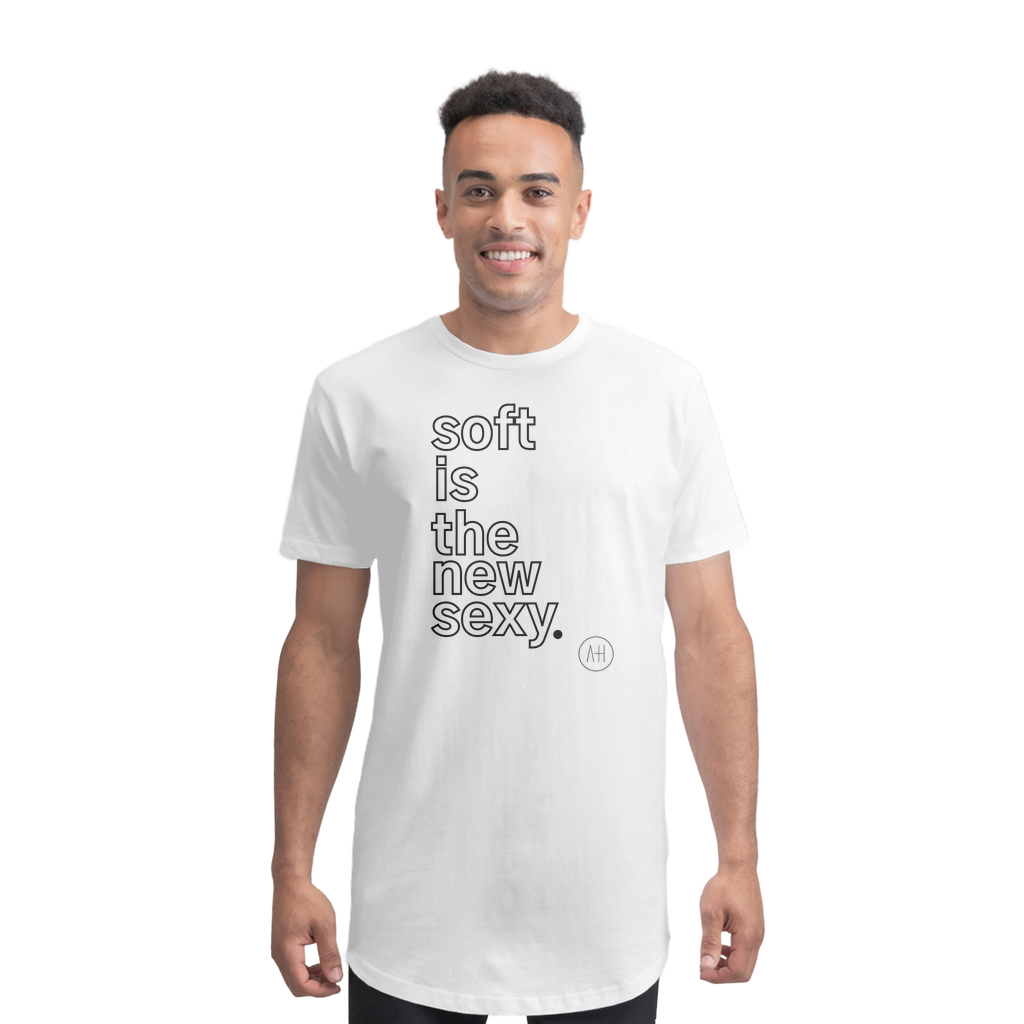 Soft Is The New Sexy - Premium Long Body T-Shirt