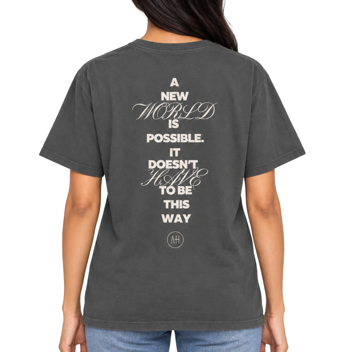 Do Not Despair A New World - Garment Dyed Tee