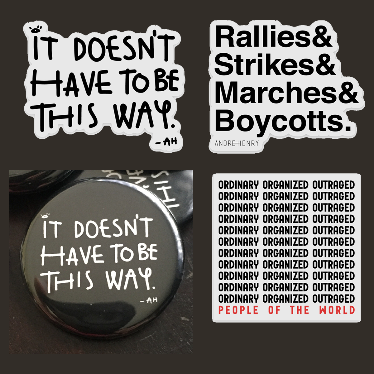 Essentials Sticker + Pin Bundle