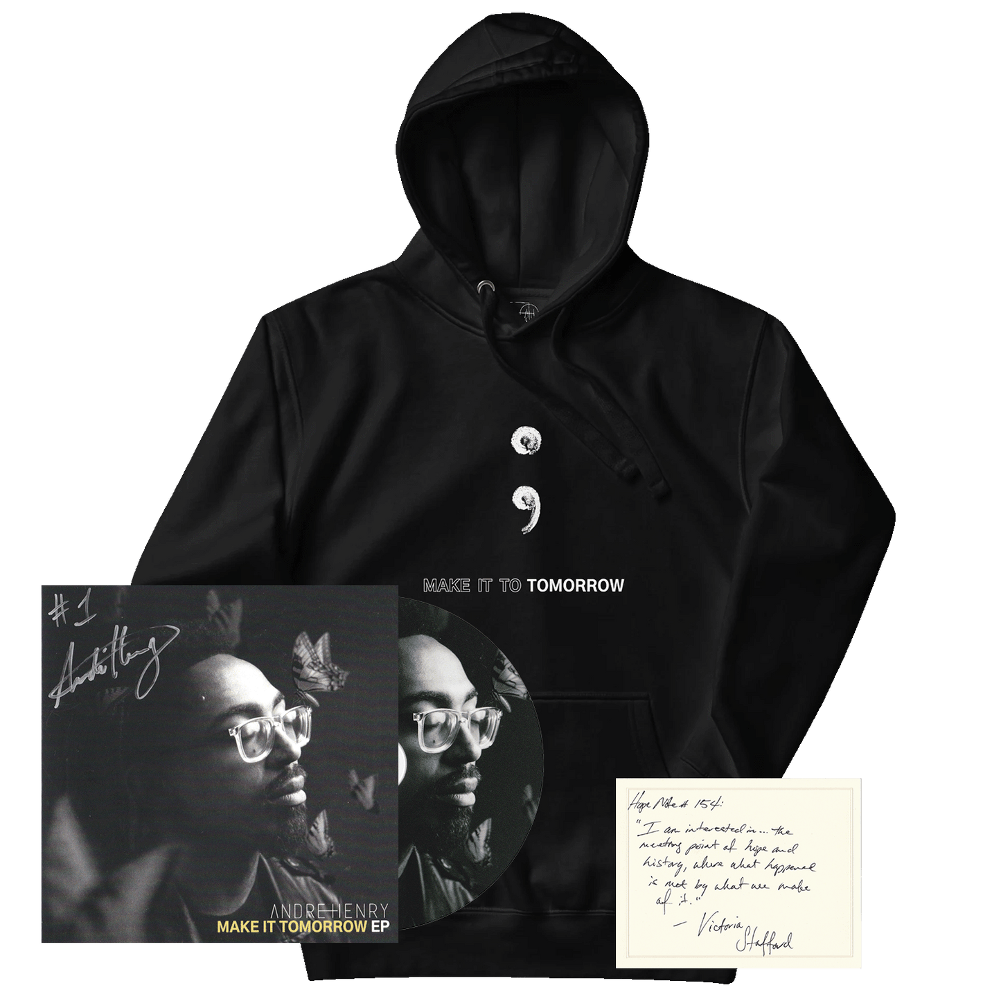 Make It To Tomorrow EP - Limited Edition Signed CD + Hoodie Bundle