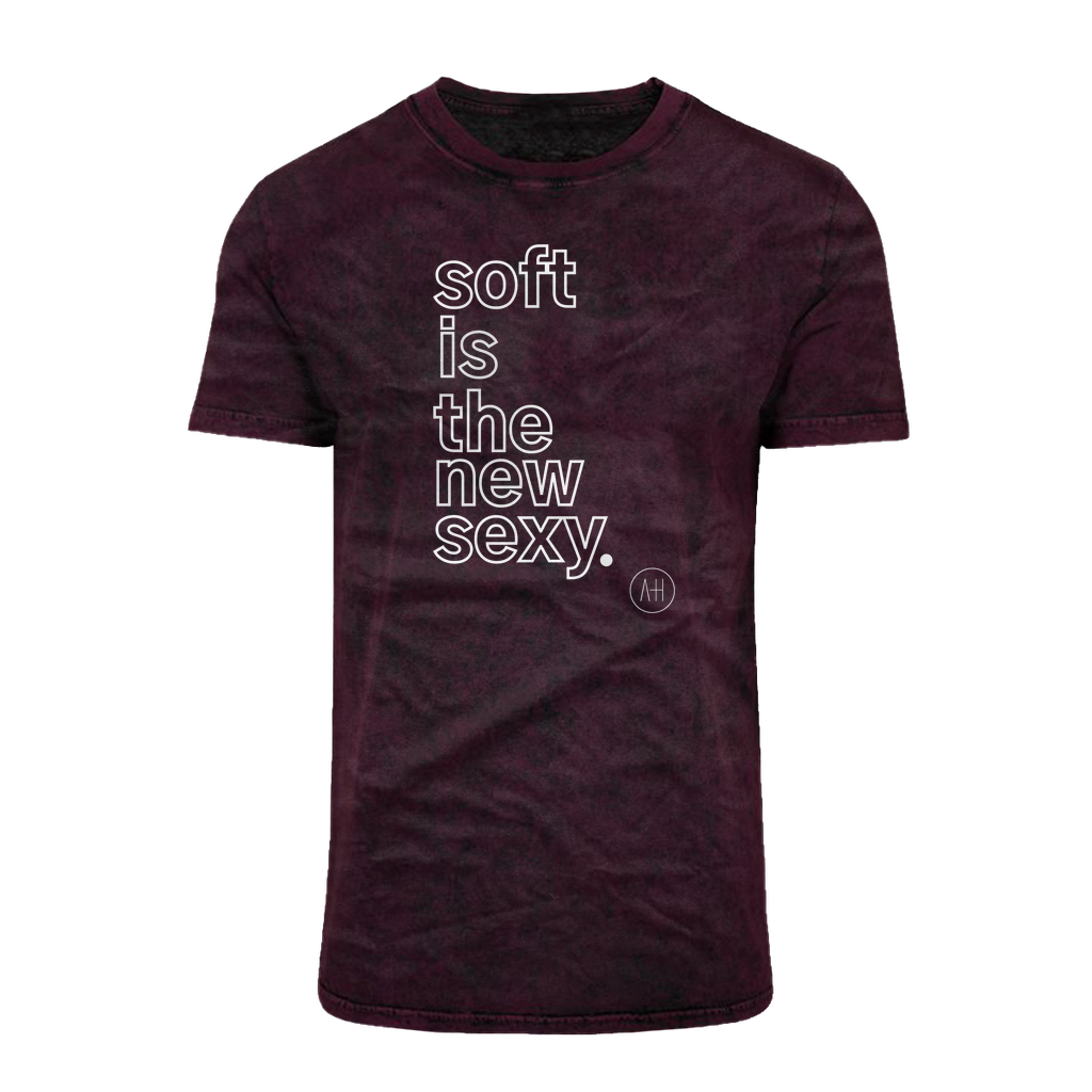 Soft Soft Is The New Sexy - Acid Washed T-Shirt