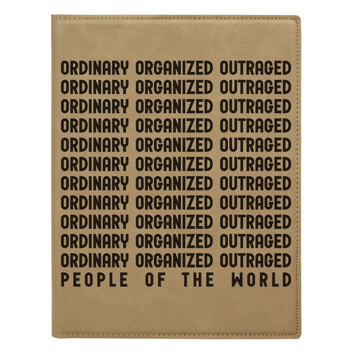 People Of The World Collection - Vegan Leather Journal