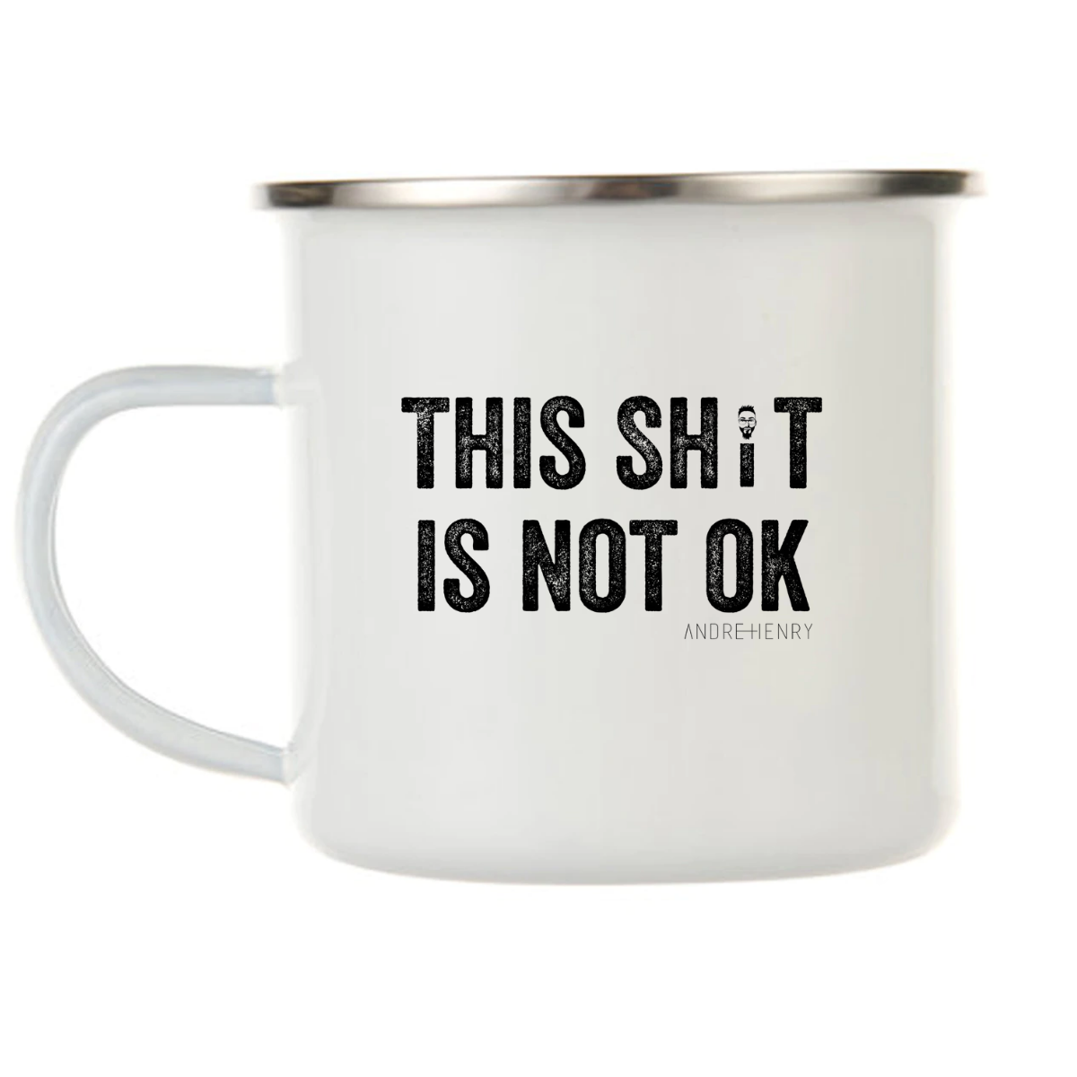 This Shit is Not Ok Campfire Mug