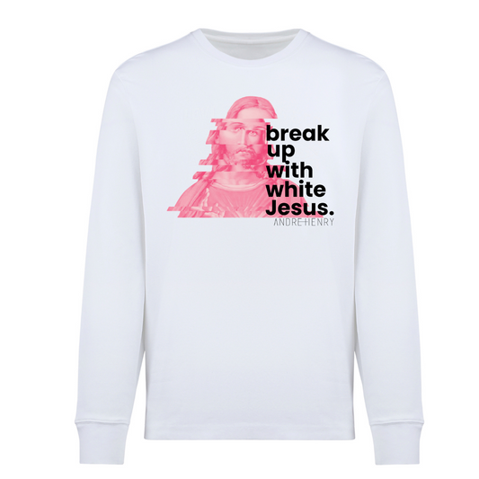 Break Up With White Jesus Crew Sweatshirt (Cream)