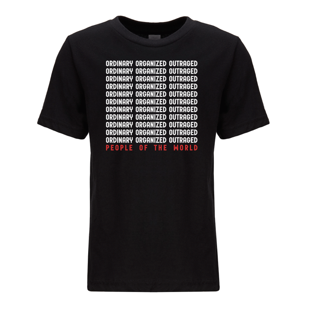 People Of The World - Youth Tee (Black)